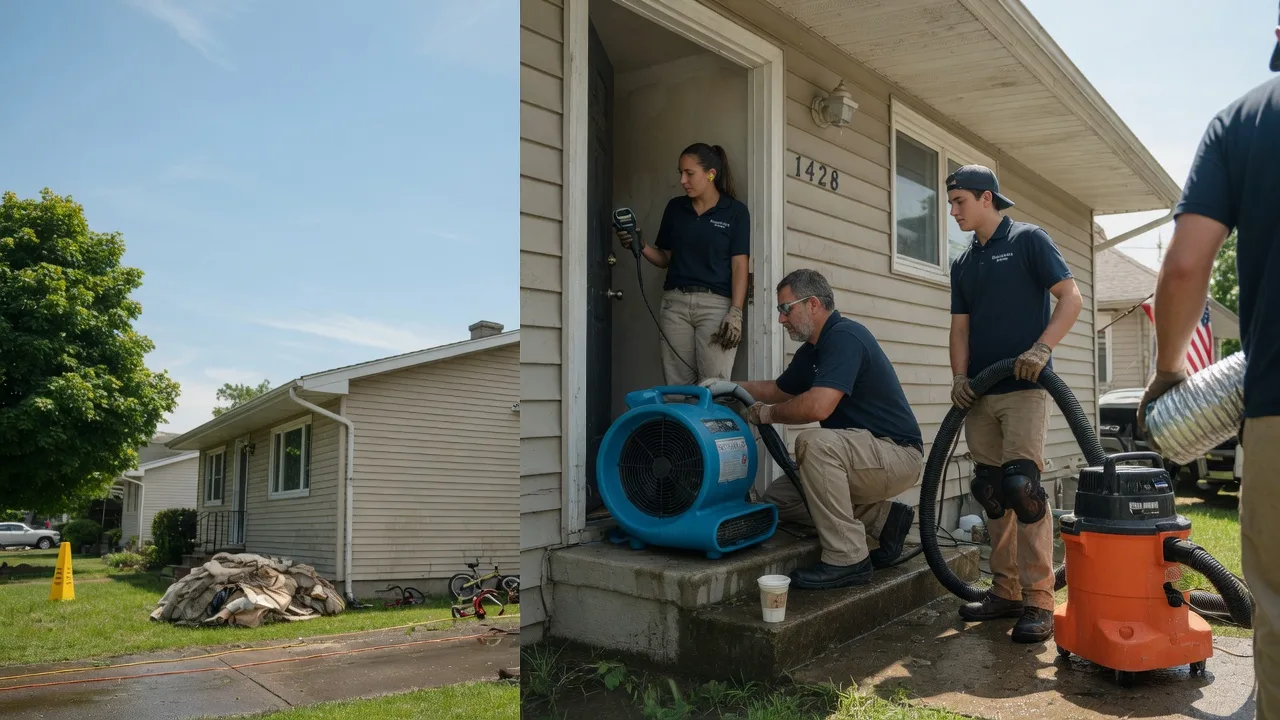 Water Damage Restoration in Union Mills, IN near me